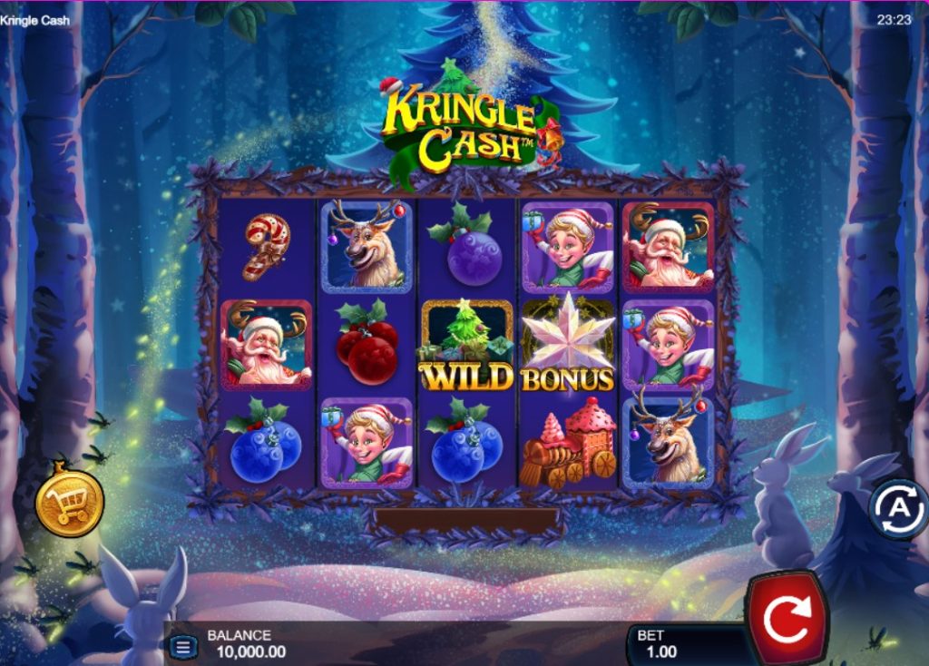 Kringle Cash slot by Powderkeg Studios slot review