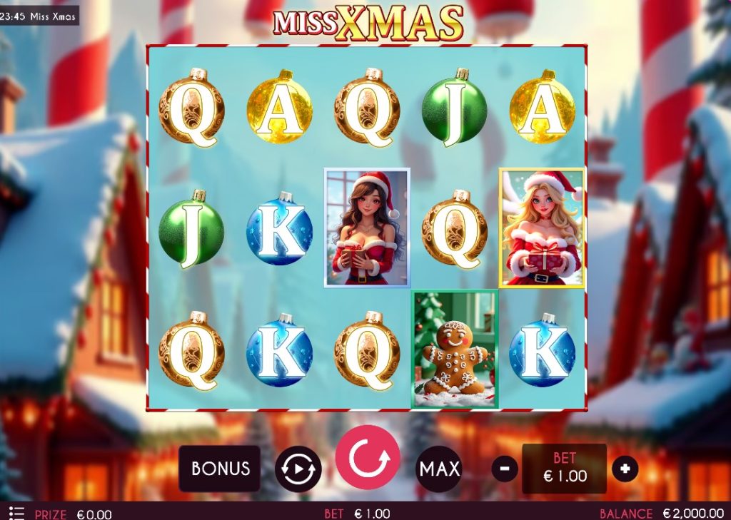 Miss Xmas by Triple Cherry slot