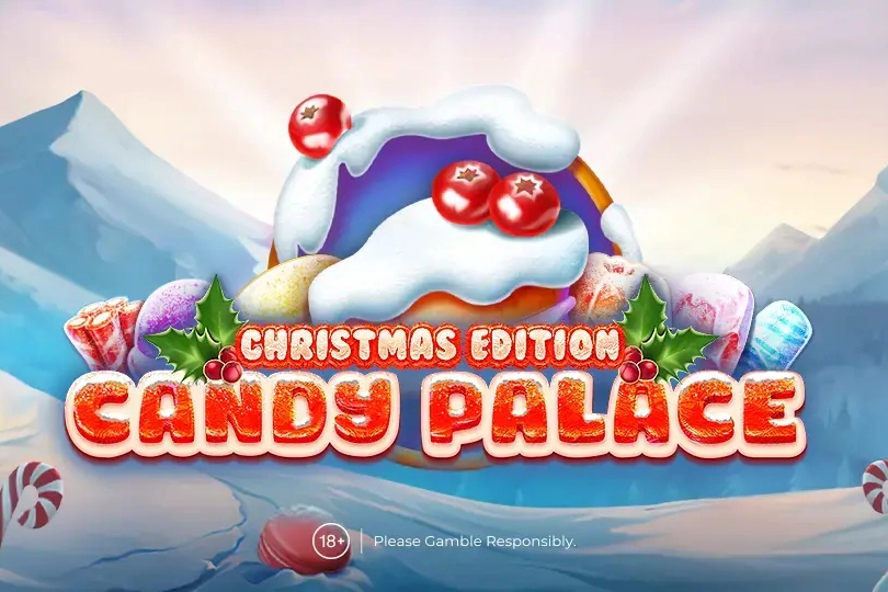 Candy Palace Christmas Edition slot logo