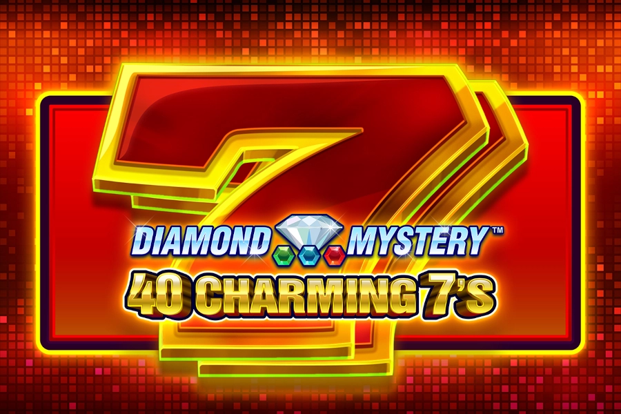 Diamond Mystery 40 Charming 7's slot logo