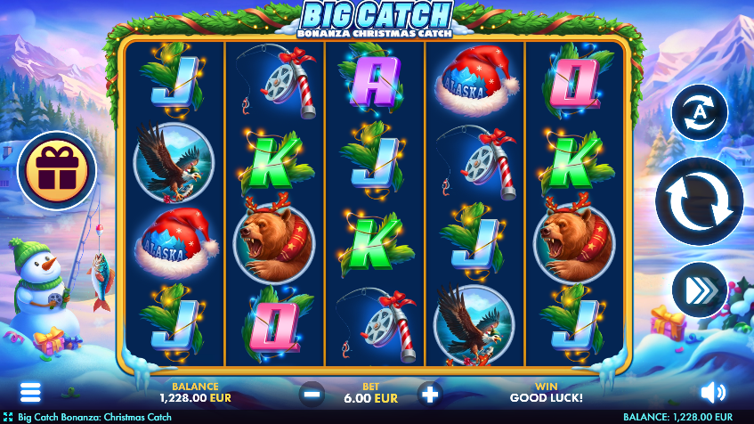 Big Catch Bonanza Christmas Catch Slot screenshot