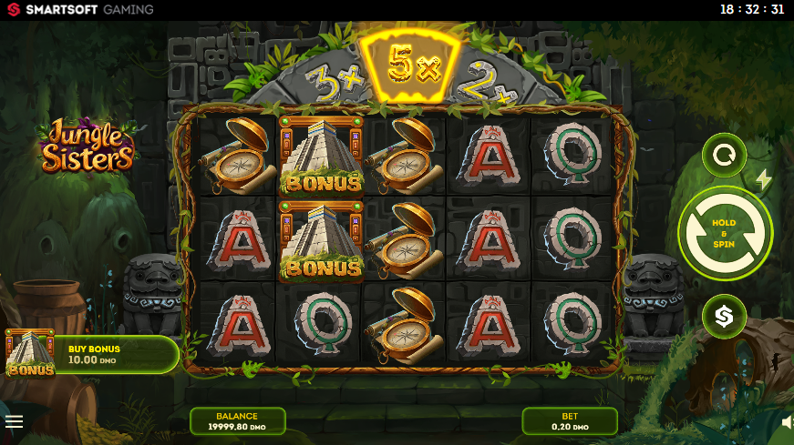 Jungle Sisters Slot gameplay