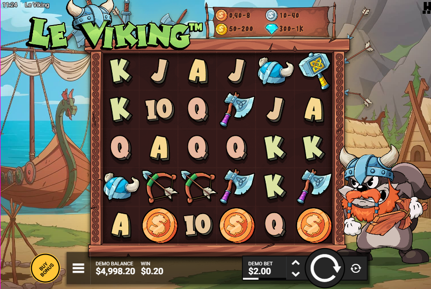 Le Viking Slot Gameplay