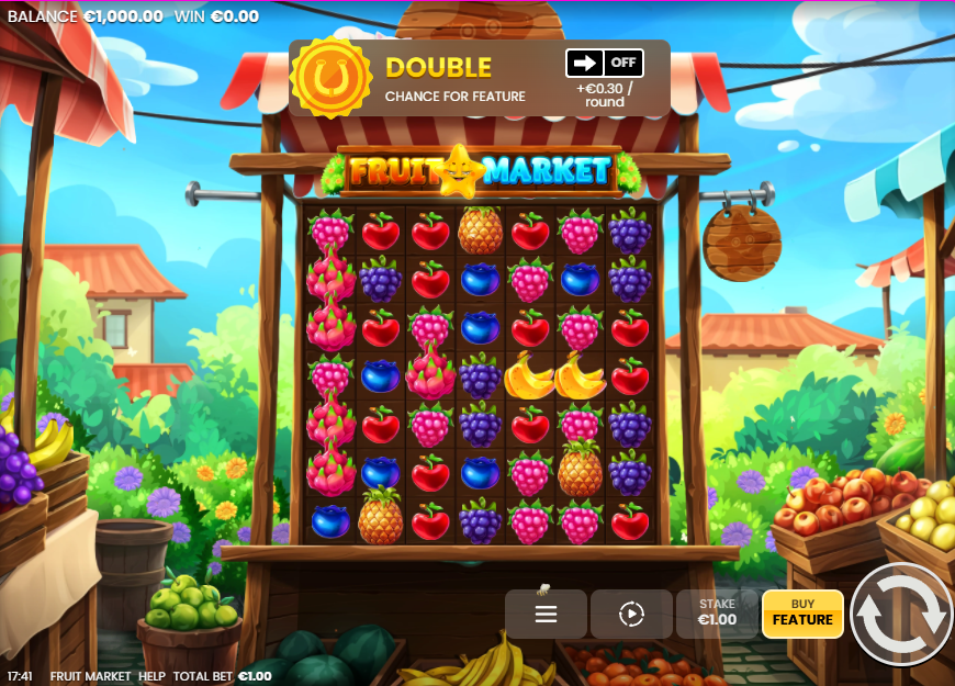 Fruit Market Slot layout