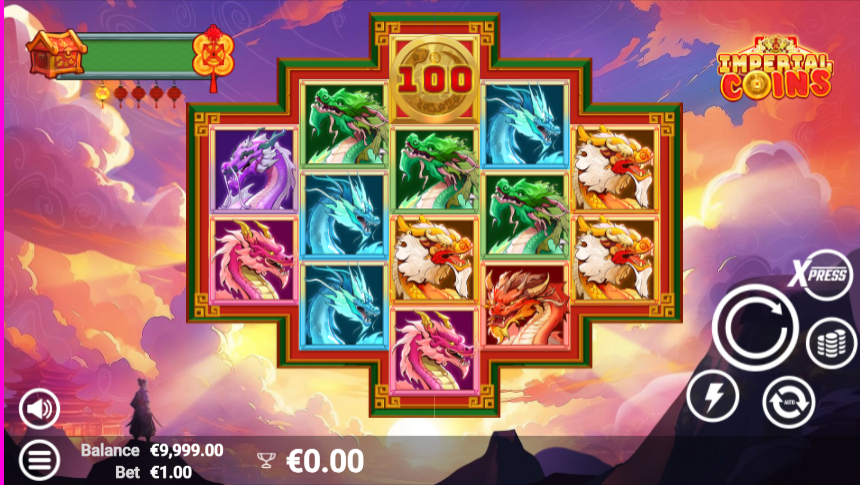 Imperial Coins Slot gameplay