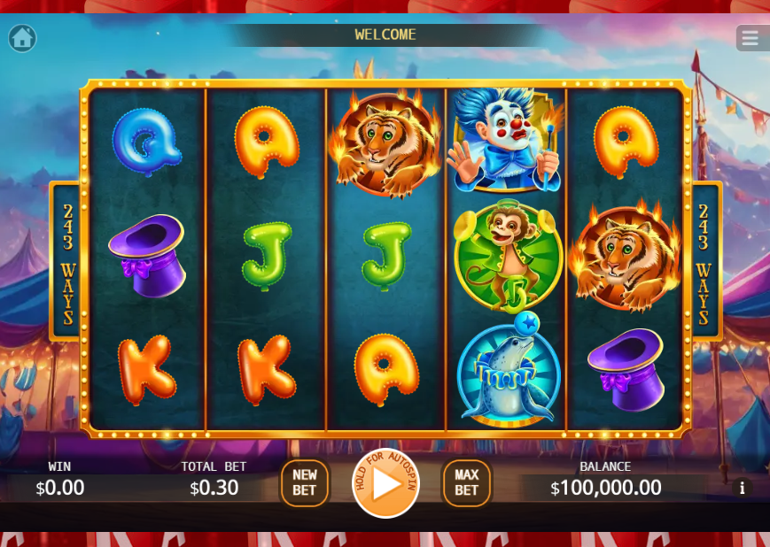 Fantasy Circus Slot game