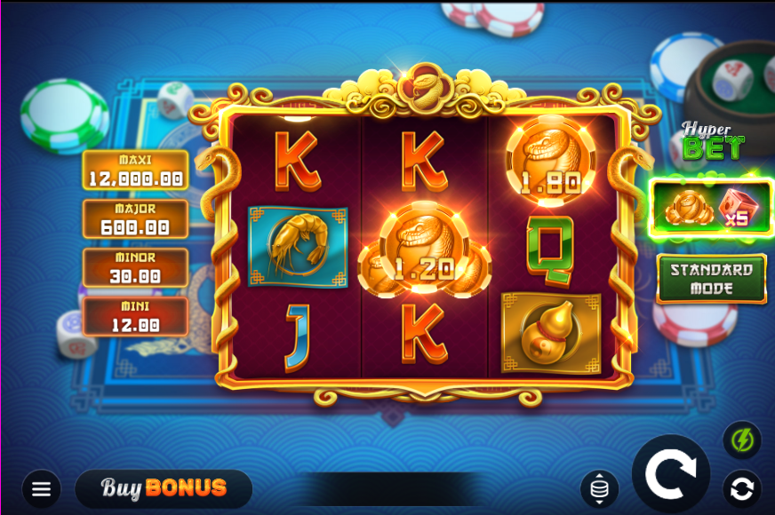 Snake Fortune Hold and Win Slot game