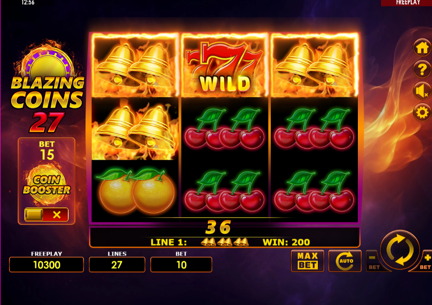 Blazing Coins 27 Slot game