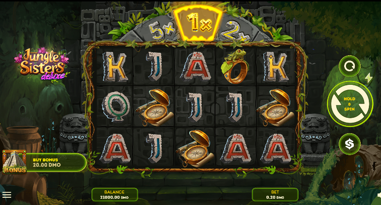 Jungle Sisters Deluxe Slot game