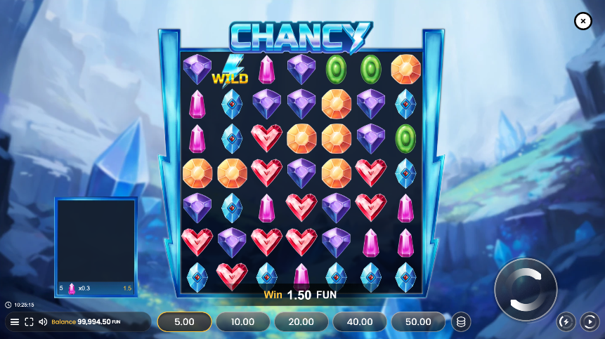 Chancy Slot gameplay