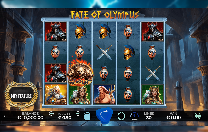 Fate of Olympus Slot gameplay