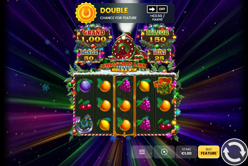 Christmas Link Express: Hold & Win Gameplay