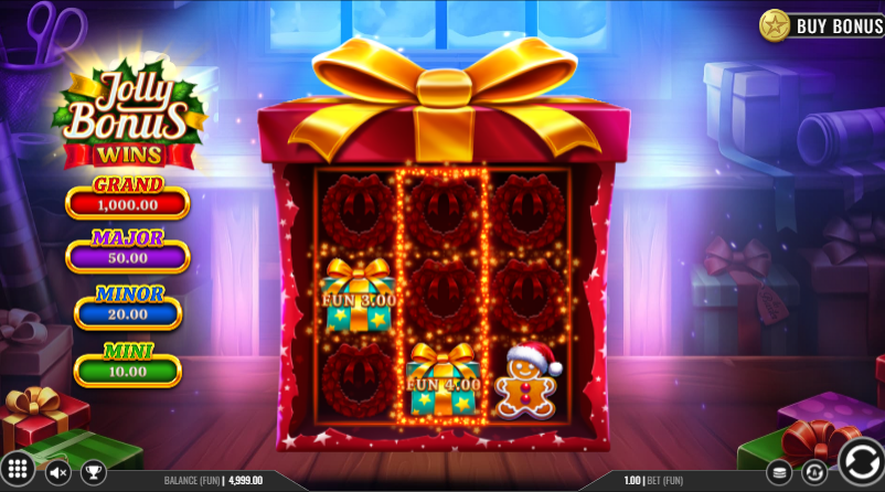 Jolly Bonus Wins Slot gameplay