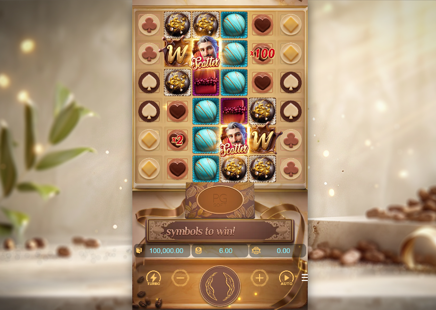 Chocolate Deluxe Slot gameplay