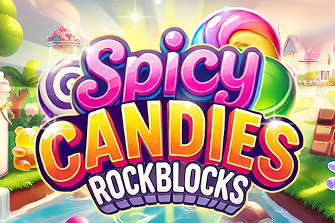 Spicy Candies Rockblocks Slot