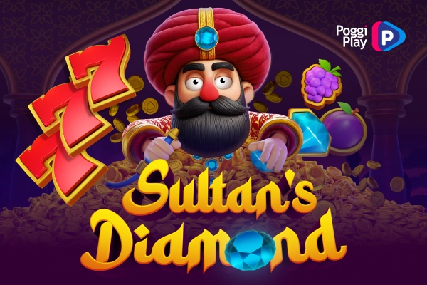 Sultan's Diamond by PoggiPlay slot logo