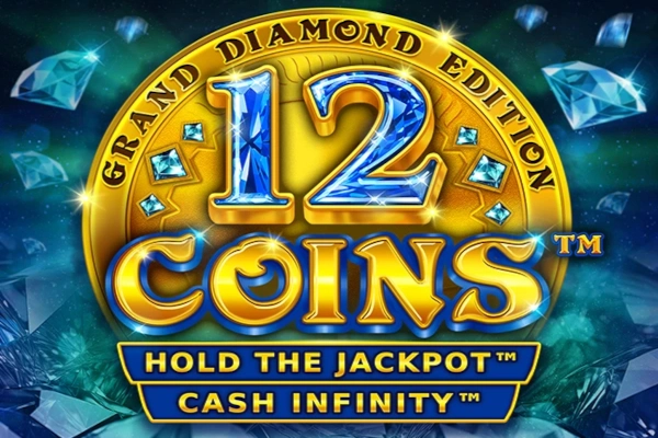 12 Coins Grand Diamond Edition by Wazdan slot logo