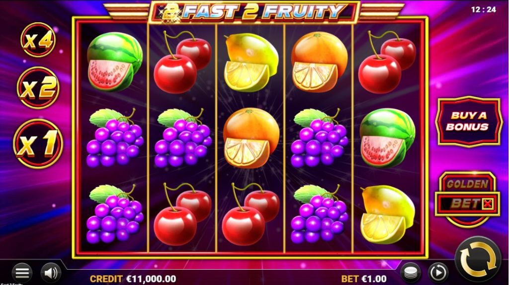 2 Fast 2 Fruity Slot by Reflex Gaming