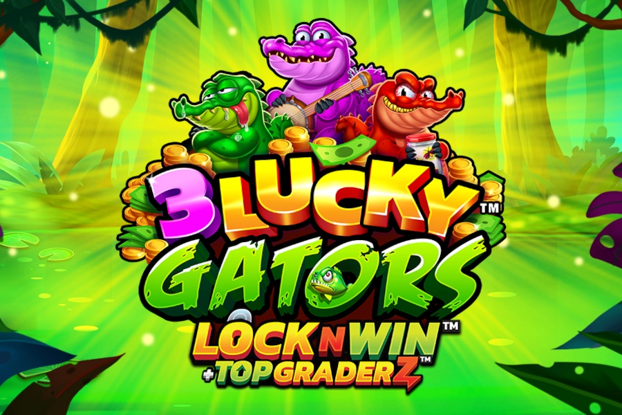 3 Lucky Gators by PearFiction slot