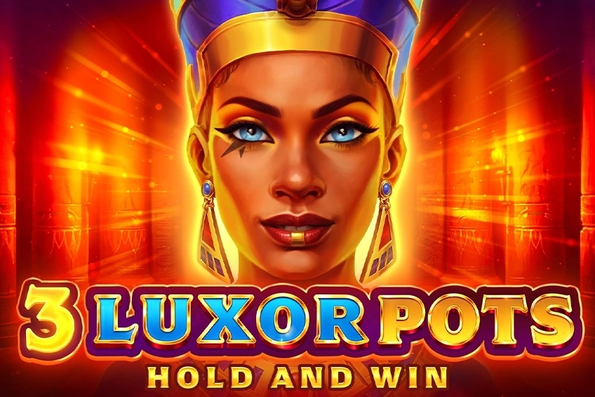 3 Luxor Pots by Playson slot logo