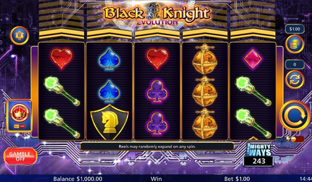 Black Knight Evolution by Light & Wonder slot gameplay