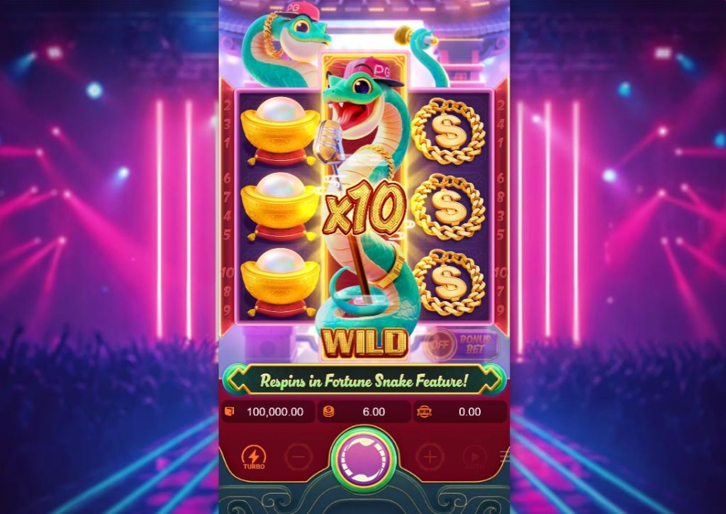 Fortune Snake by PG Soft slot gameplay image