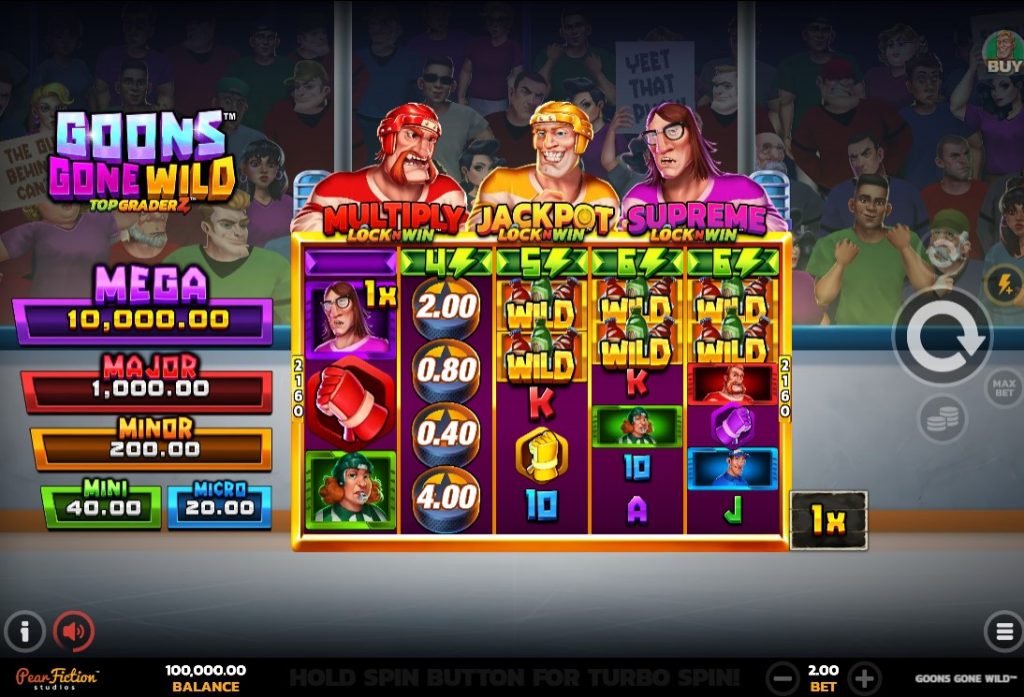 Goons Gone Wild by PearFiction slot by PearFiction slot gameplay