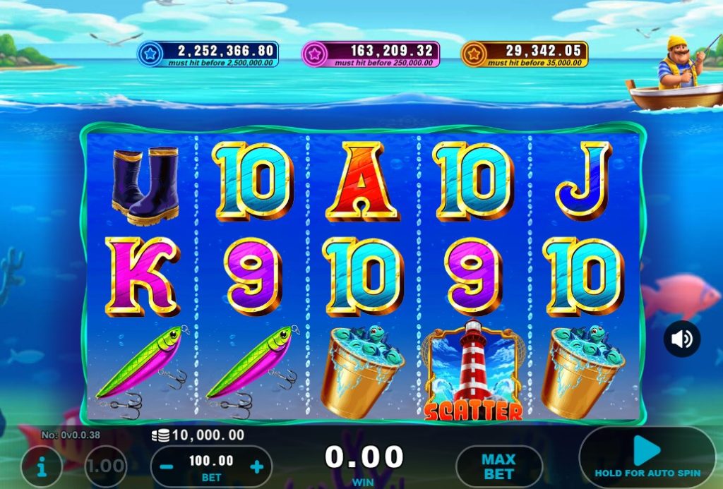 High Seas by GMW slot gameplay screen