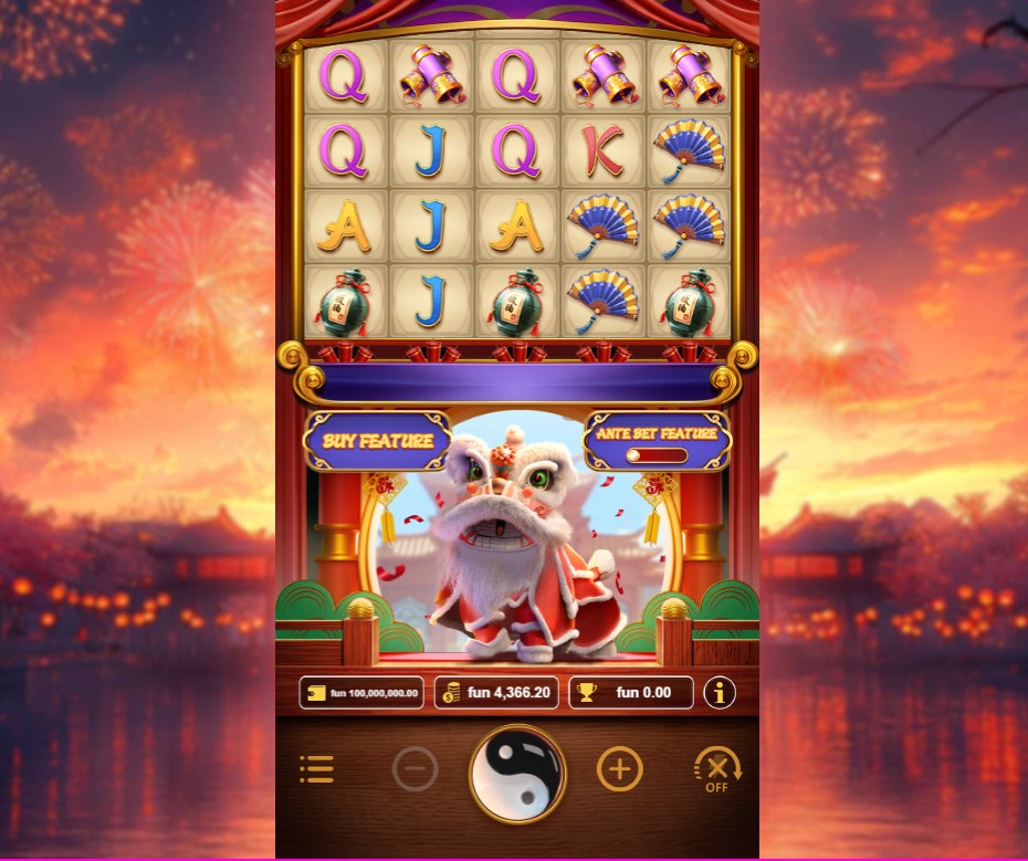 Lion Dance Fortune slot by Naga Games gameplay