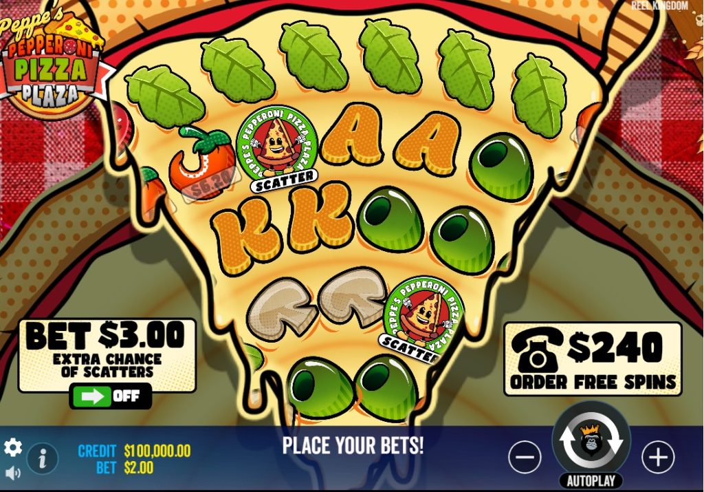 Peppe’s Pepperoni Pizza Plaza Slot by Pragmatic Play logo