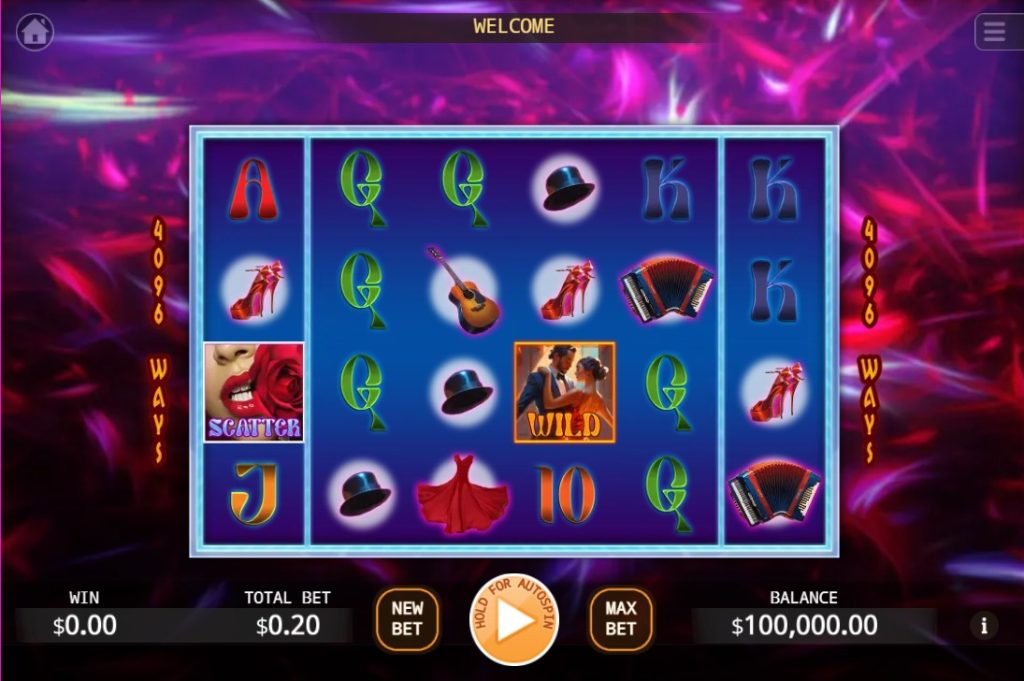 Tango Bonanza by KA Gaming slot gameplay screen