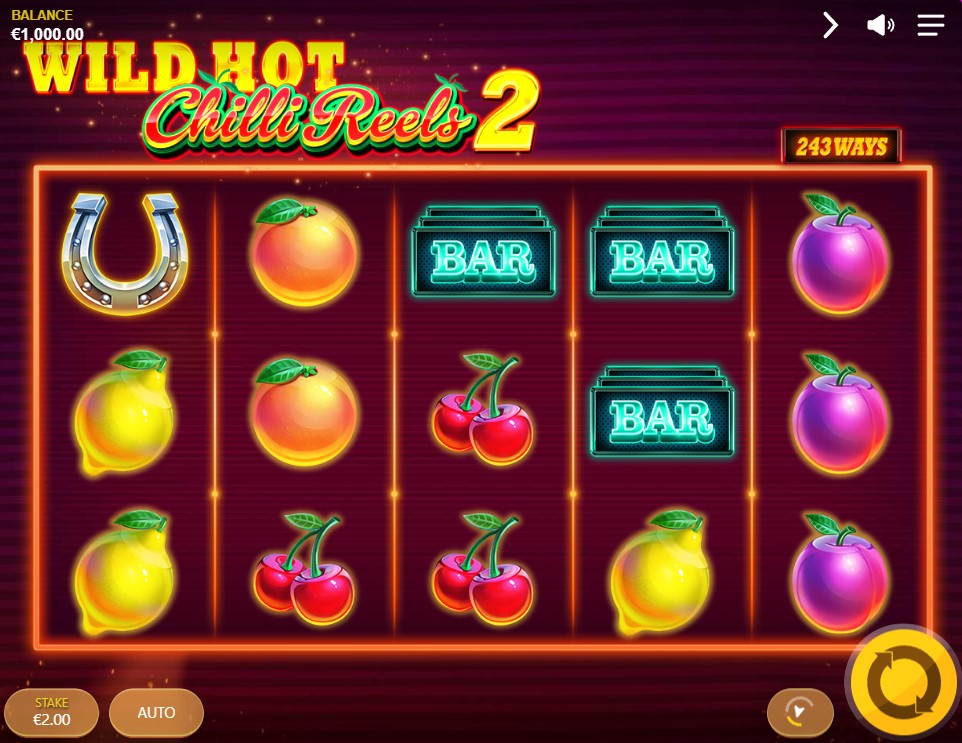 Wild Hot Chilli Reels 2 by Red Tiger Gaming slot gameplay