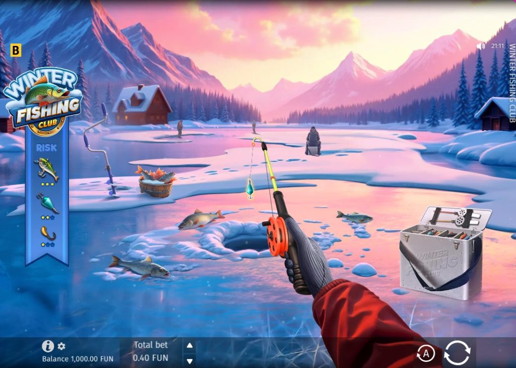 Winter Fishing Club by BGaming slot logo