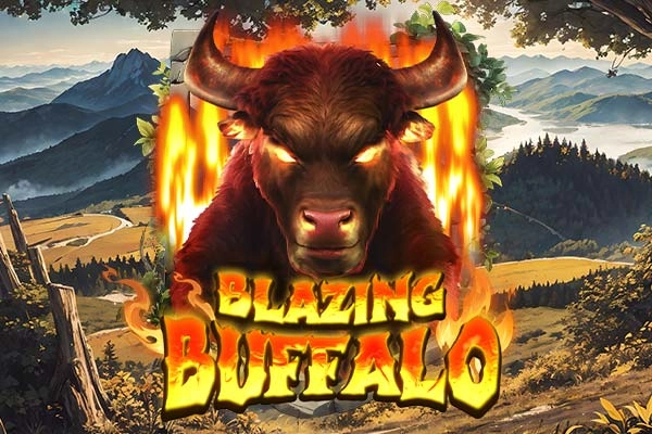 Blazing Buffalo by KA Gaming slot logo