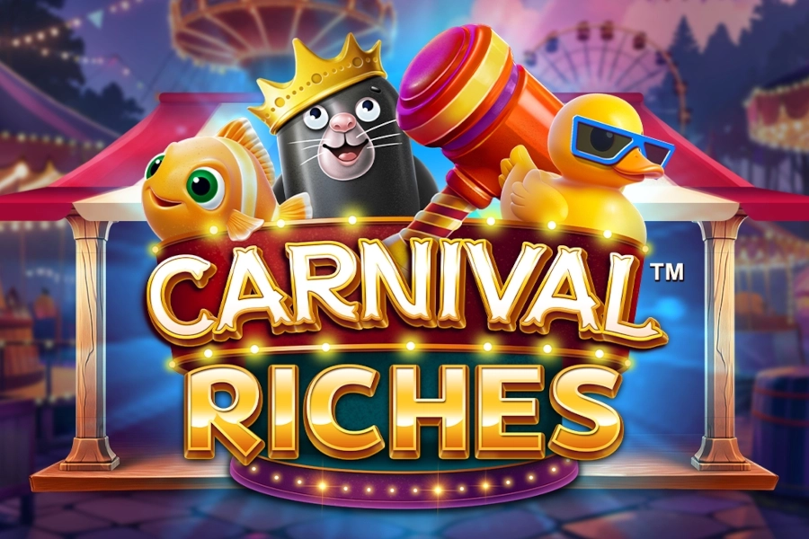 Carnival Riches by All41Studios slot logo