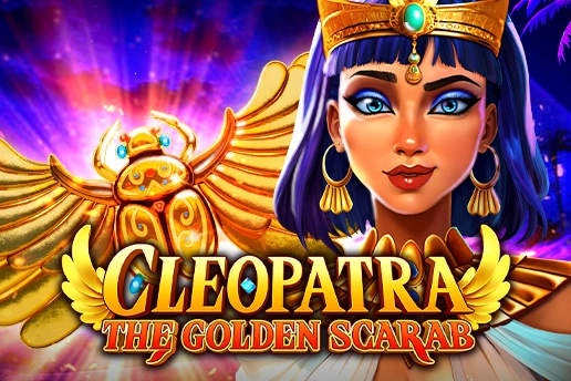 Cleopatra The Golden Scarab by GMW slot logo