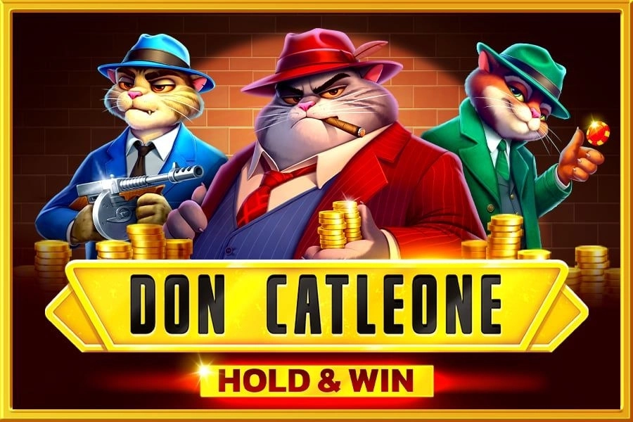 Don Catleone Hold & Win by 1Spin4Win slot logo