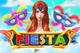 Fiesta slot by PopOK Gaming slot logo