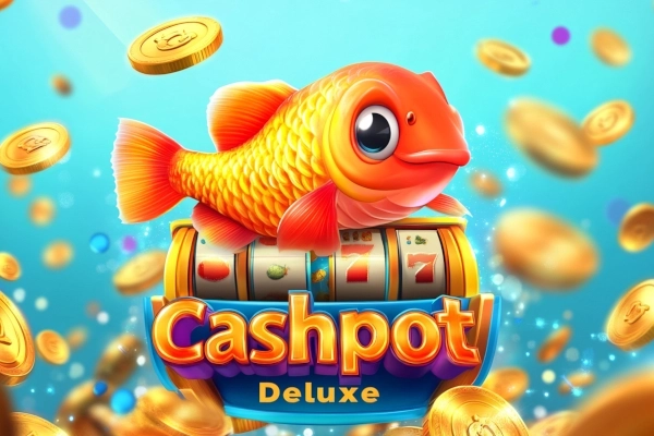 Fish Cashpot Deluxe by Skywind slot logo