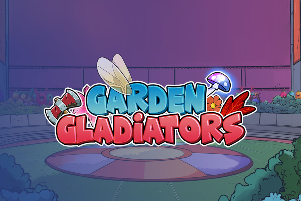 Garden Gladiators by Stakelogic slot logo