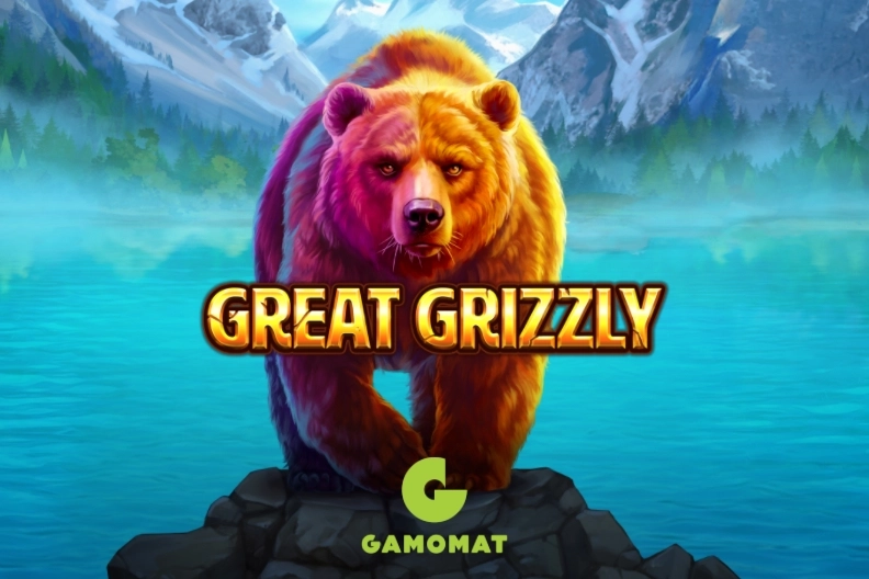 Great Grizzly by Gamomat slot logo