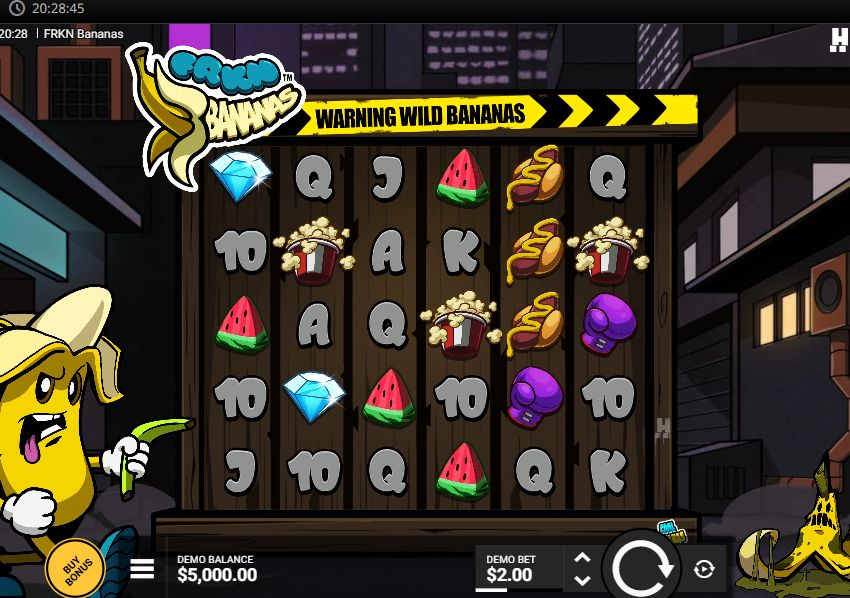 FRKN Bananas slot gameplay
