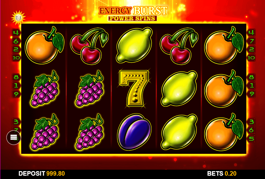 Energy Burst Power Spins Slot Gameplay