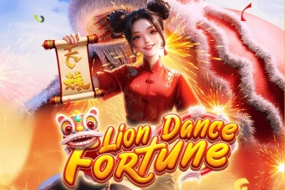 Lion Dance Fortune by Naga Games slot logo