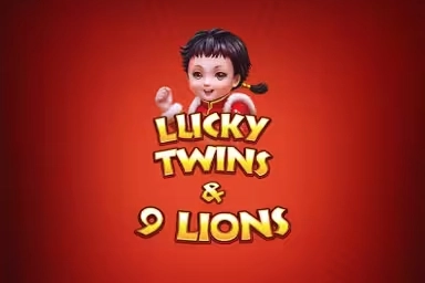 Lucky Twins and 9 Lions by Microgaming slot logo