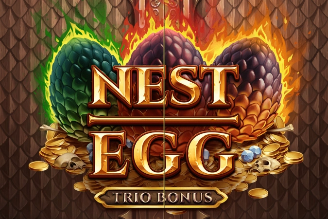 Nest Egg: Trio Bonus slot by Atomic City logo