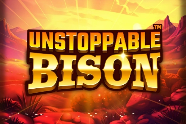 Unstoppable Bison by Nailed It! Games slot logo