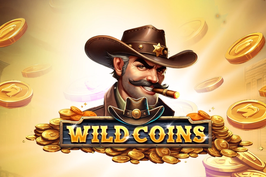 Wild Coins by Onlyplay slot logo