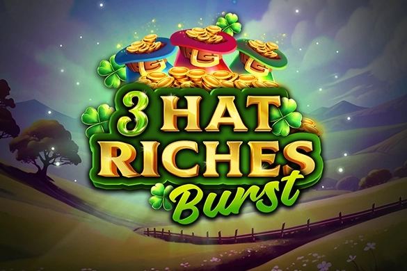 3 Hat Riches Burst by Wizard Games slot logo