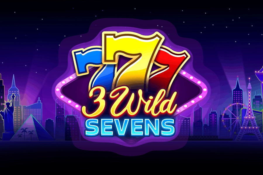 3 Wild Sevens by NetGaming slot logo